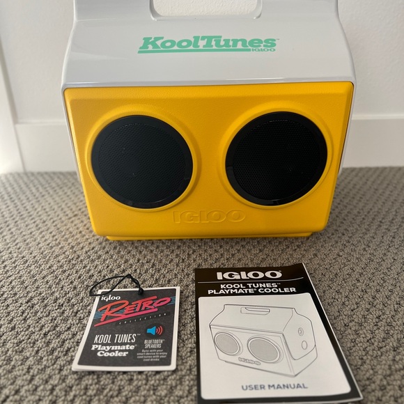 Igloo KoolTunes Yellow Portable Speaker - Picture 4 of 5
